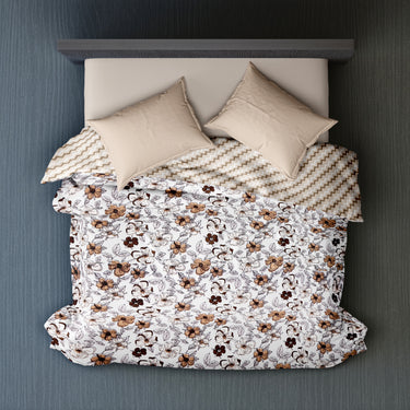 Emerald  150GSM Cambric Cotton Reversible Dohar (Double Bed)