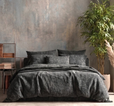 Acid Wash 200TC Natura Soft Bedsheet Set With 2 Matching Pillow Covers - King Size