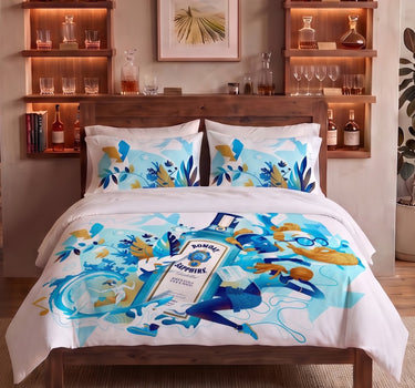After Hours 200TC Natura Soft Bedsheet Set With 2 Matching Pillow Covers - King Size