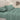 600TC Luxury King Size Pure Cotton Solid Bedsheet Set (Teal)