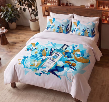 After Hours 200TC Natura Soft Bedsheet Set With 2 Matching Pillow Covers - King Size