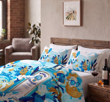After Hours 200TC Natura Soft Bedsheet Set With 2 Matching Pillow Covers - King Size