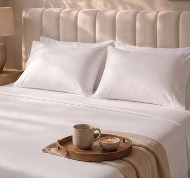 Vanilla 300TC Cotton Flat Bedsheet Set