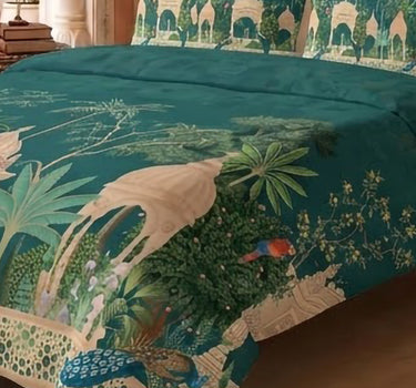 Heritage 200TC Natura Soft Bedsheet Set With 2 Matching Pillow Covers - King Size