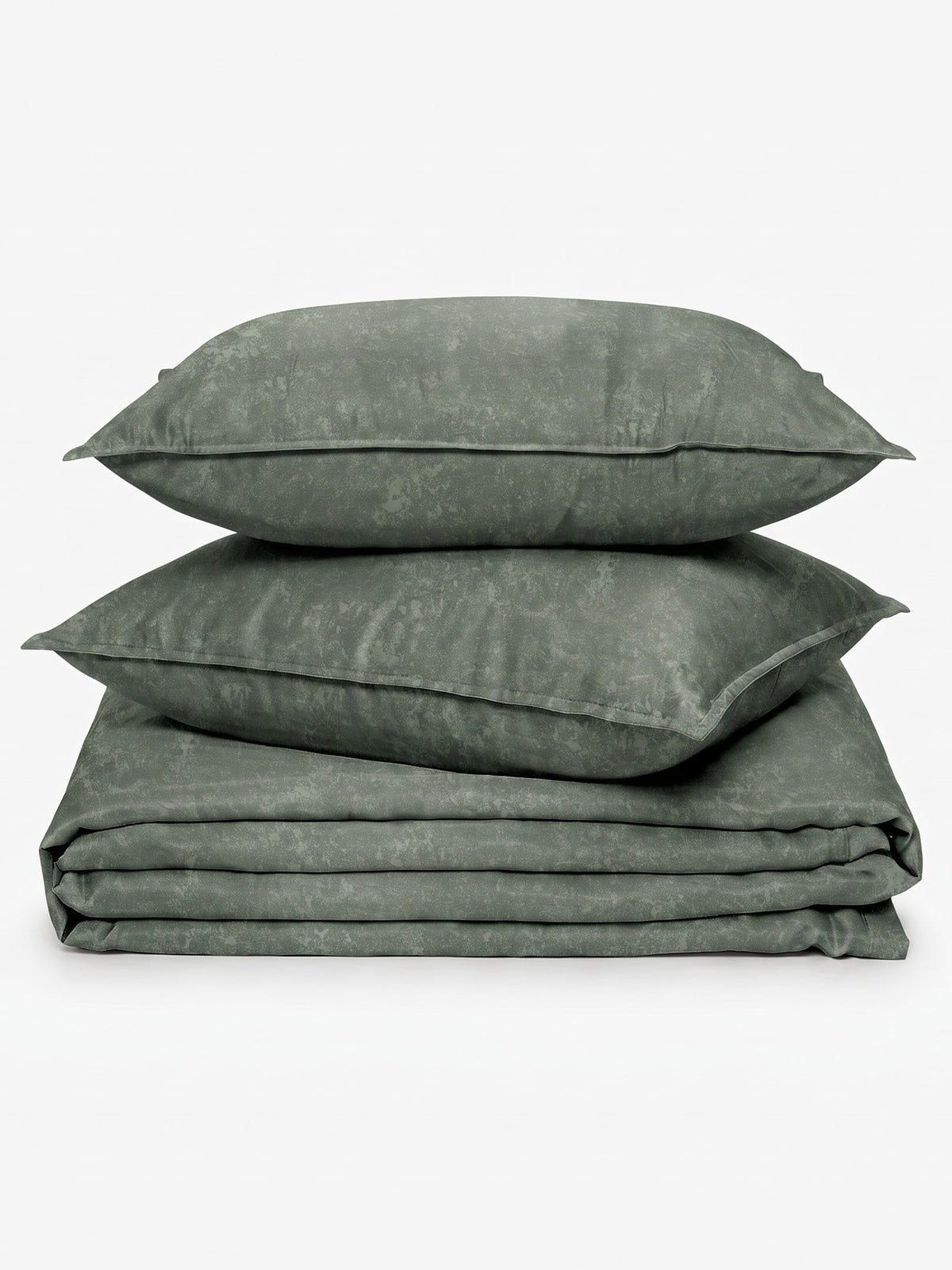 LABHAM Acid Wash 200TC Natura Soft Bedsheet Set With 2 Matching Pillow Covers - King Size
