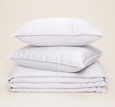 Vanilla 300TC Cotton Flat Bedsheet Set