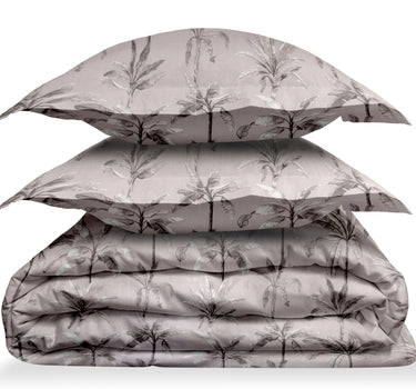 LABHAM - Daylight AC Comforter Bedding Set with Double bedsheet and 2 Pillow Covers - Queen Size (Silver Chalice)