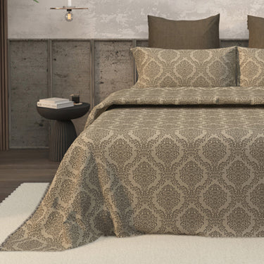 Earthen - 200TC King Size Pure Cotton Bedsheet (02)