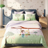 Garden Swing Print Lilac