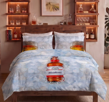 After Hours 200TC Natura Soft Bedsheet Set With 2 Matching Pillow Covers - King Size