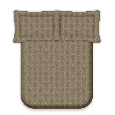 Earthen - 200TC King Size Pure Cotton Bedsheet (02)