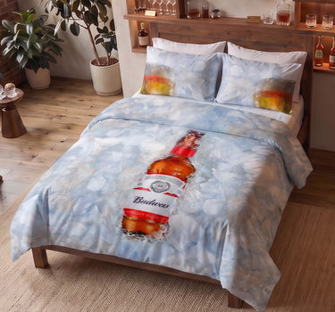 After Hours 200TC Natura Soft Bedsheet Set With 2 Matching Pillow Covers - King Size