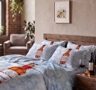 After Hours 200TC Natura Soft Bedsheet Set With 2 Matching Pillow Covers - King Size