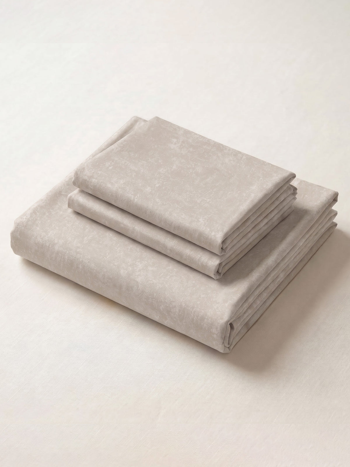 LABHAM Acid Wash 200TC Natura Soft Bedsheet Set With 2 Matching Pillow Covers - King Size