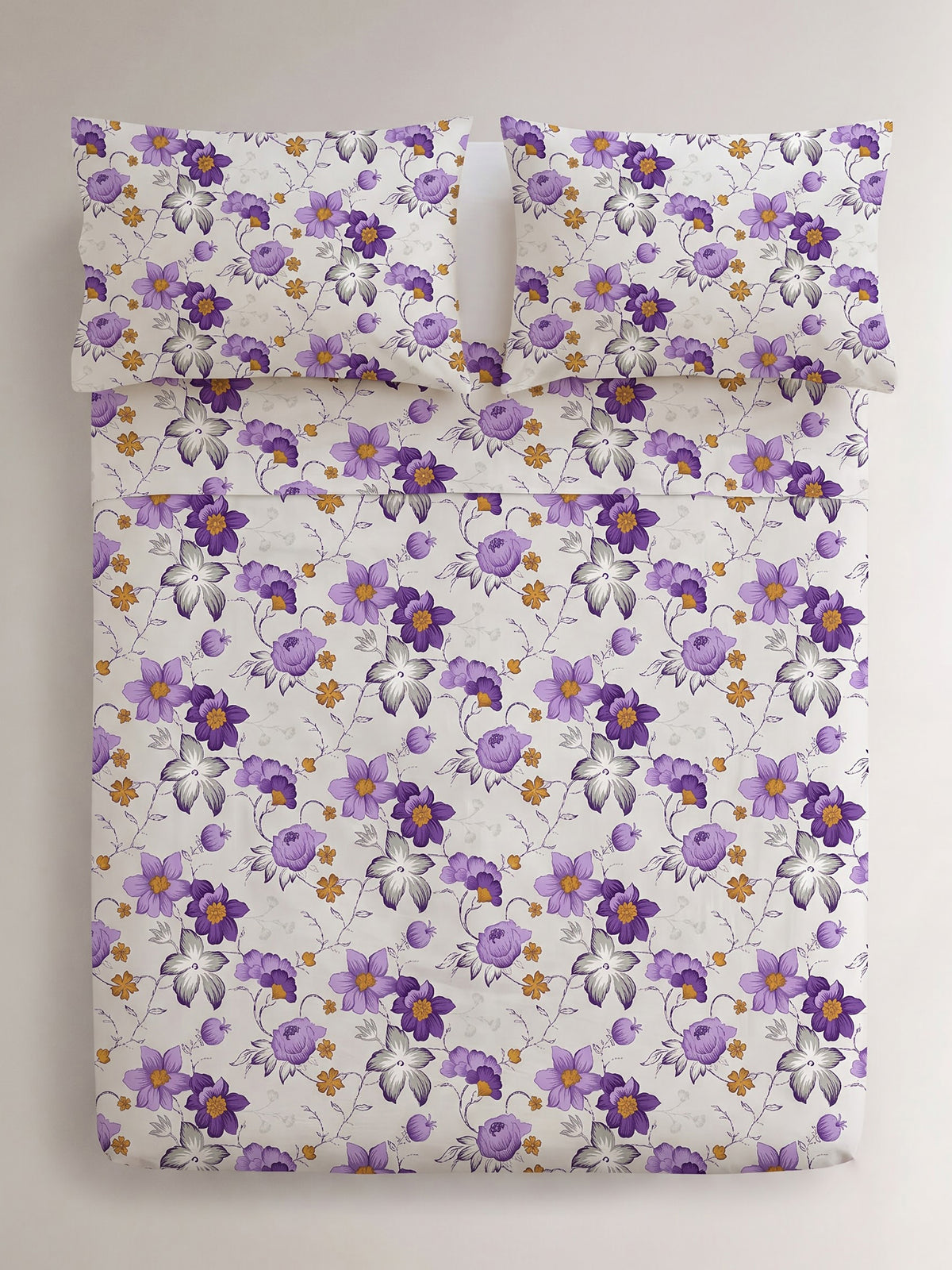 Everyday Dohar Set 180TC Printed 100% Cotton - King Size