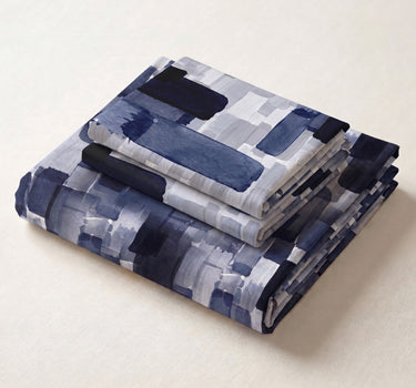 Indigo 200TC Natura Soft Bedsheet Set With 2 Matching Pillow Covers - King Size