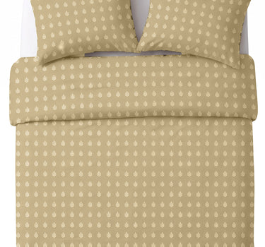 SERENITY 300GSM Multi Needle Motif Embroidered Quilt Bed Cover Set with 2 Pillow Covers – King Size