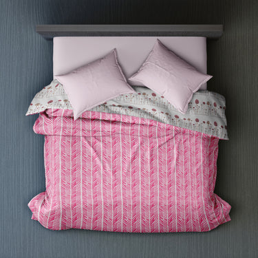 Emerald  150GSM Cambric Cotton Reversible Dohar (Double Bed)