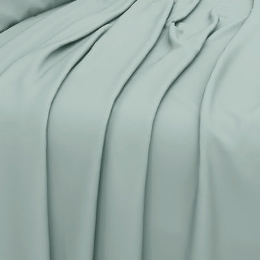 600TC Luxury 100% Pure Cotton Solid Bedsheet Set (Arctic)
