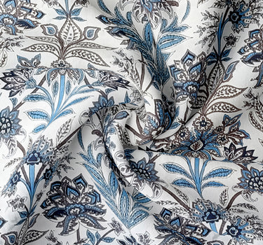 LABHAM - Daylight AC Comforter Bedding Set with Double bedsheet and 2 Pillow Covers - Queen Size (Glacier Blue)