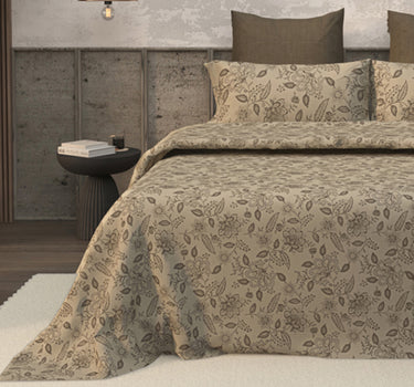 Earthen 200TC King Size Pure Cotton Bedsheet