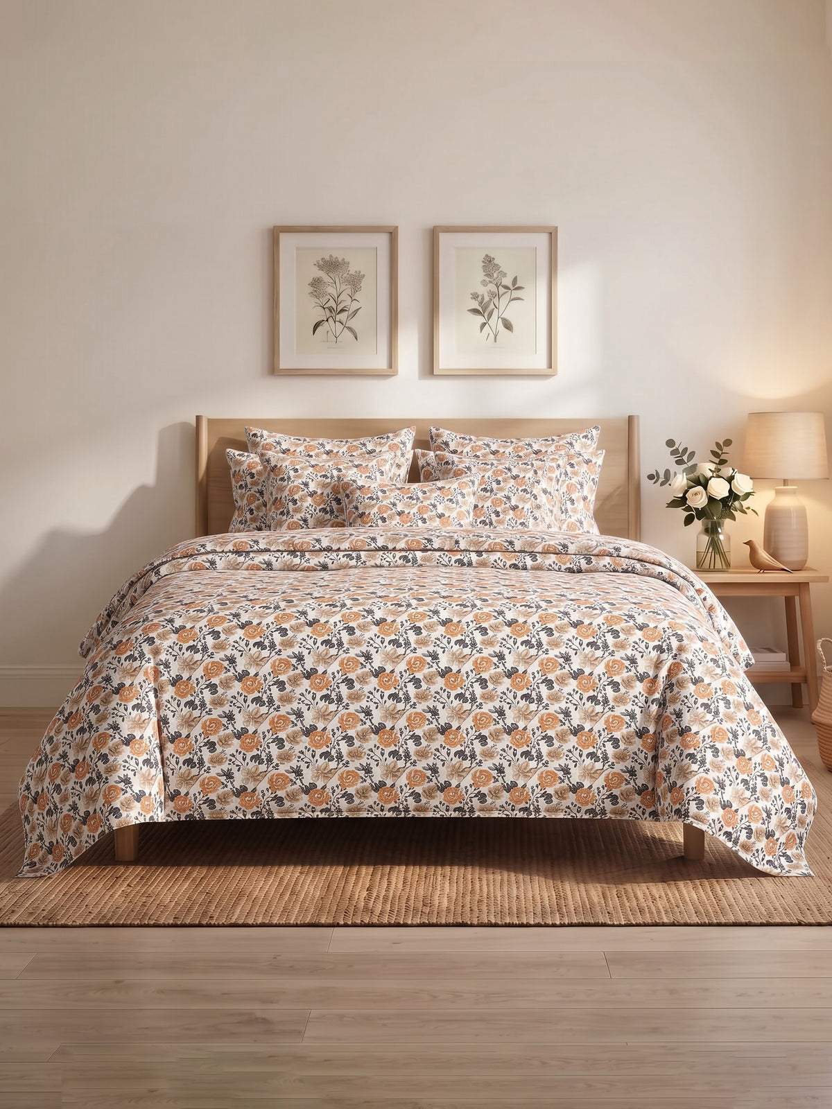 Everyday Dohar Set 180TC Printed 100% Cotton - King Size
