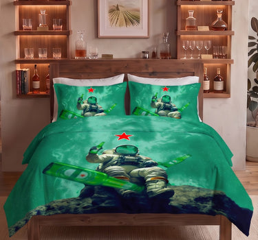 After Hours 200TC Natura Soft Bedsheet Set With 2 Matching Pillow Covers - King Size