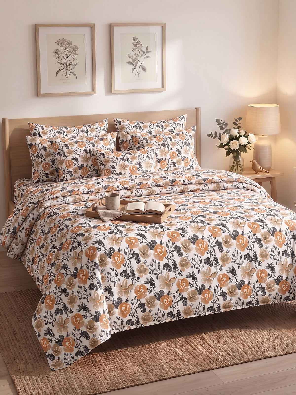 Everyday Dohar Set 180TC Printed 100% Cotton - King Size