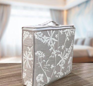 Egyptian Cotton King Bedcover With 2 Pillow Covers And Multipurpose Bag