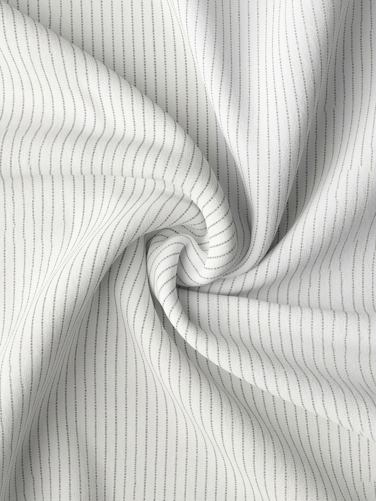 LABHAM Hemline 500TC 100% Cotton Printed King Size Bedsheet Set with 2 Matching Pillow Covers - King Size (Pista Pinstripe )