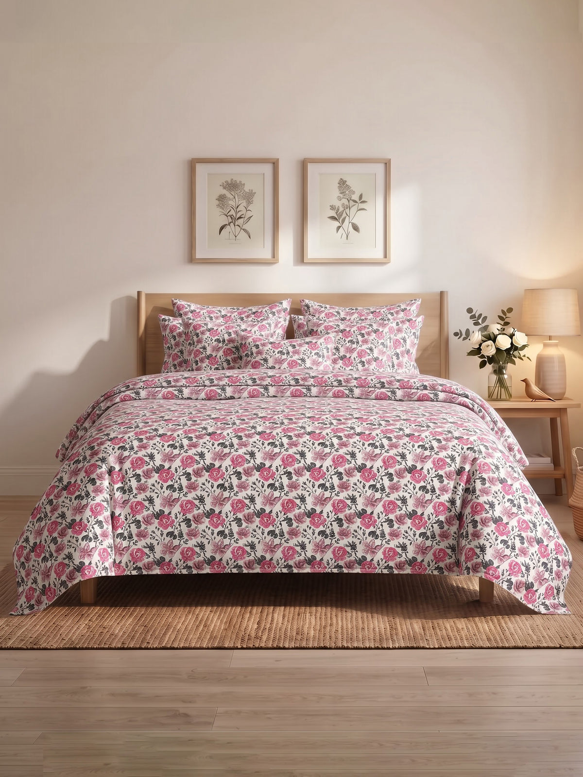 Everyday Dohar Set 180TC Printed 100% Cotton - King Size