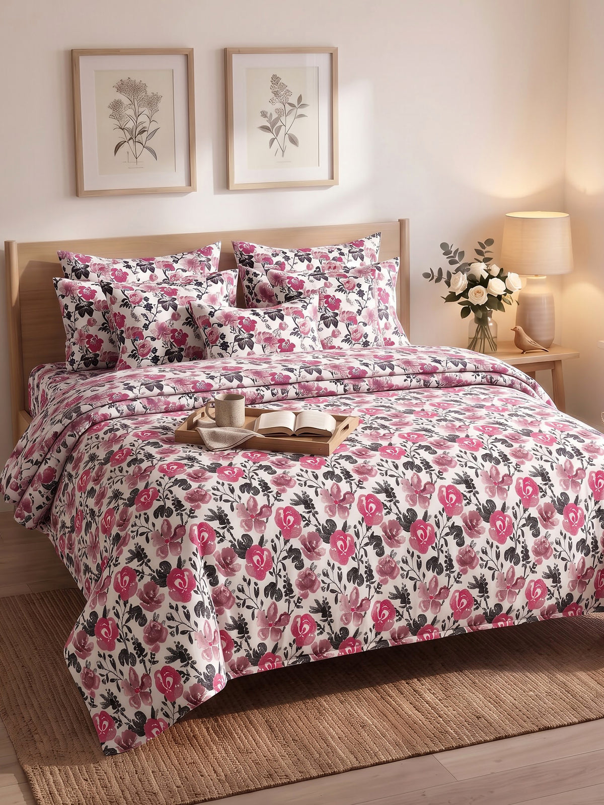 Everyday Dohar Set 180TC Printed 100% Cotton - King Size