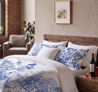 After Hours 200TC Natura Soft Bedsheet Set With 2 Matching Pillow Covers - King Size