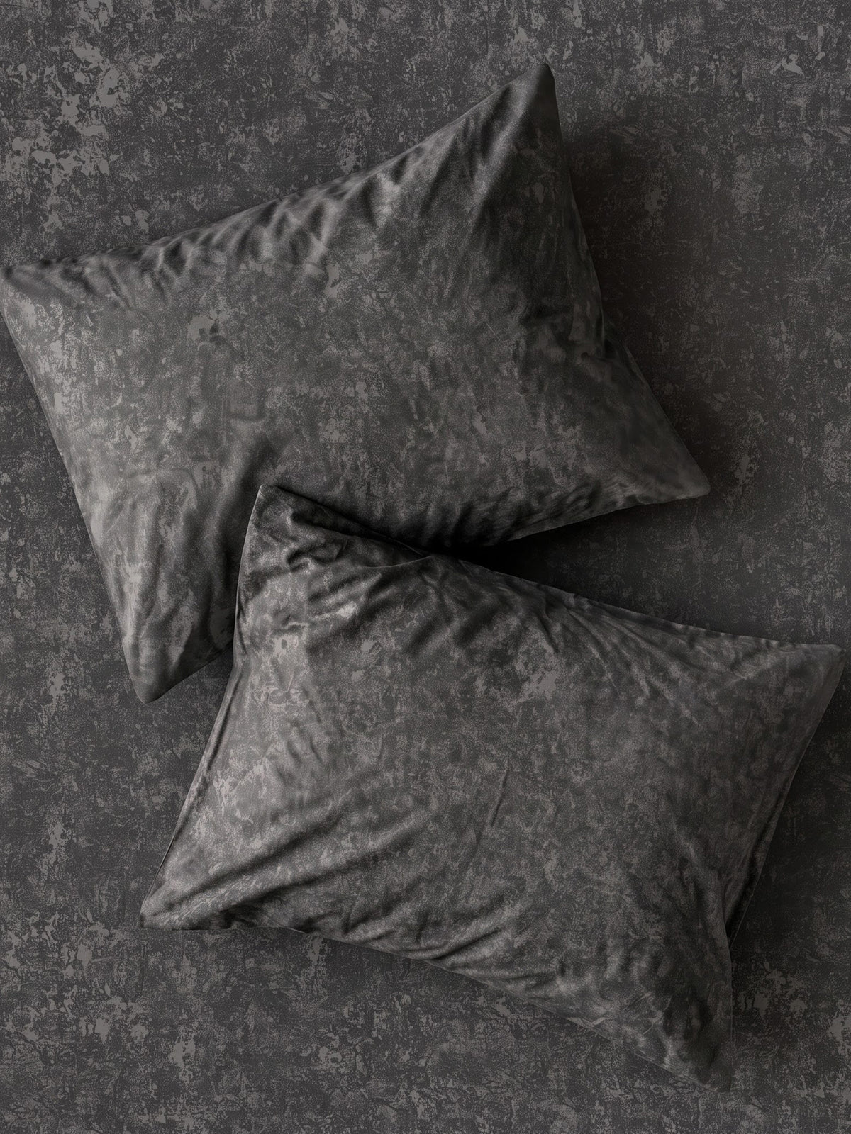 LABHAM Acid Wash 200TC Natura Soft Bedsheet Set With 2 Matching Pillow Covers - King Size