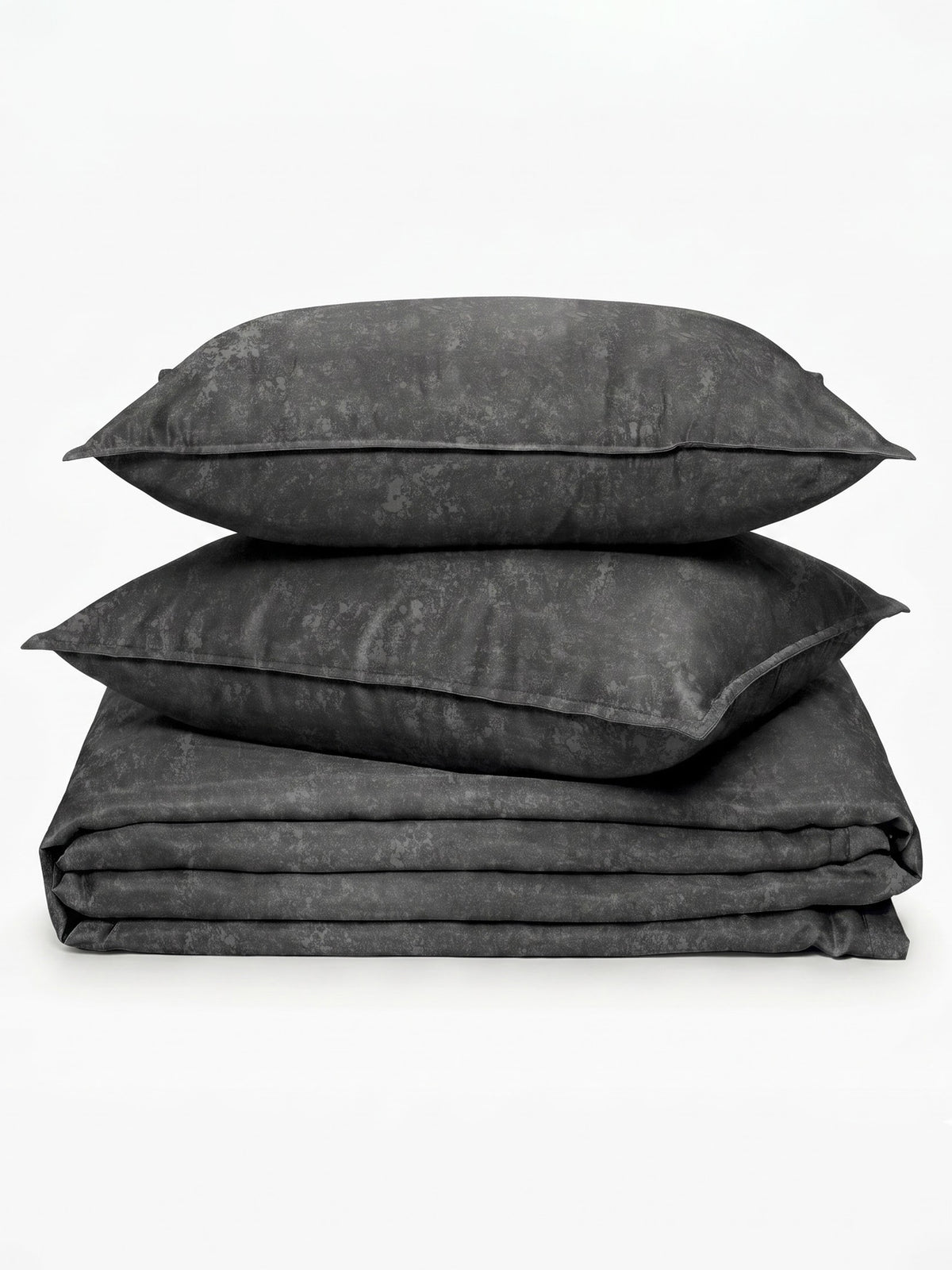 LABHAM Acid Wash 200TC Natura Soft Bedsheet Set With 2 Matching Pillow Covers - King Size