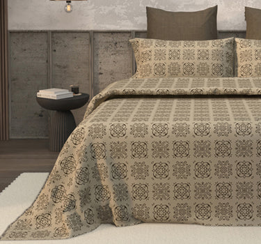Earthen 200TC King Size Pure Cotton Bedsheet