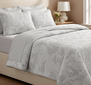 Egyptian Cotton King Bedcover With 2 Pillow Covers And Multipurpose Bag