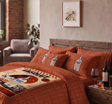 After Hours 200TC Natura Soft Bedsheet Set With 2 Matching Pillow Covers - King Size