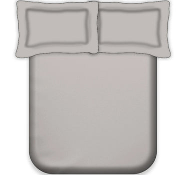 600TC Luxury King Size Pure Cotton Solid Bedsheet Set (Blush)