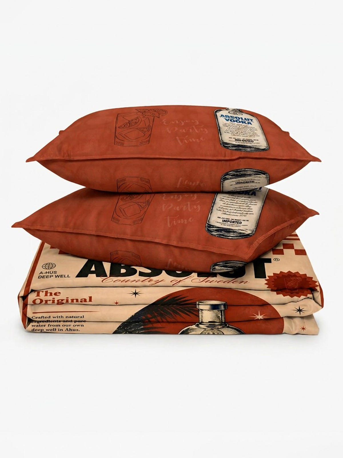 After Hours 200TC Natura Soft Bedsheet Set With 2 Matching Pillow Covers - King Size