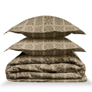 Earthen - 200TC King Size Pure Cotton Bedsheet (05)
