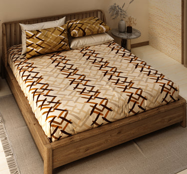 Celebrating India - 200TC Pure Cotton King Size Bedsheet