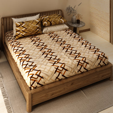 Celebrating India - 200TC Pure Cotton King Size Bedsheet