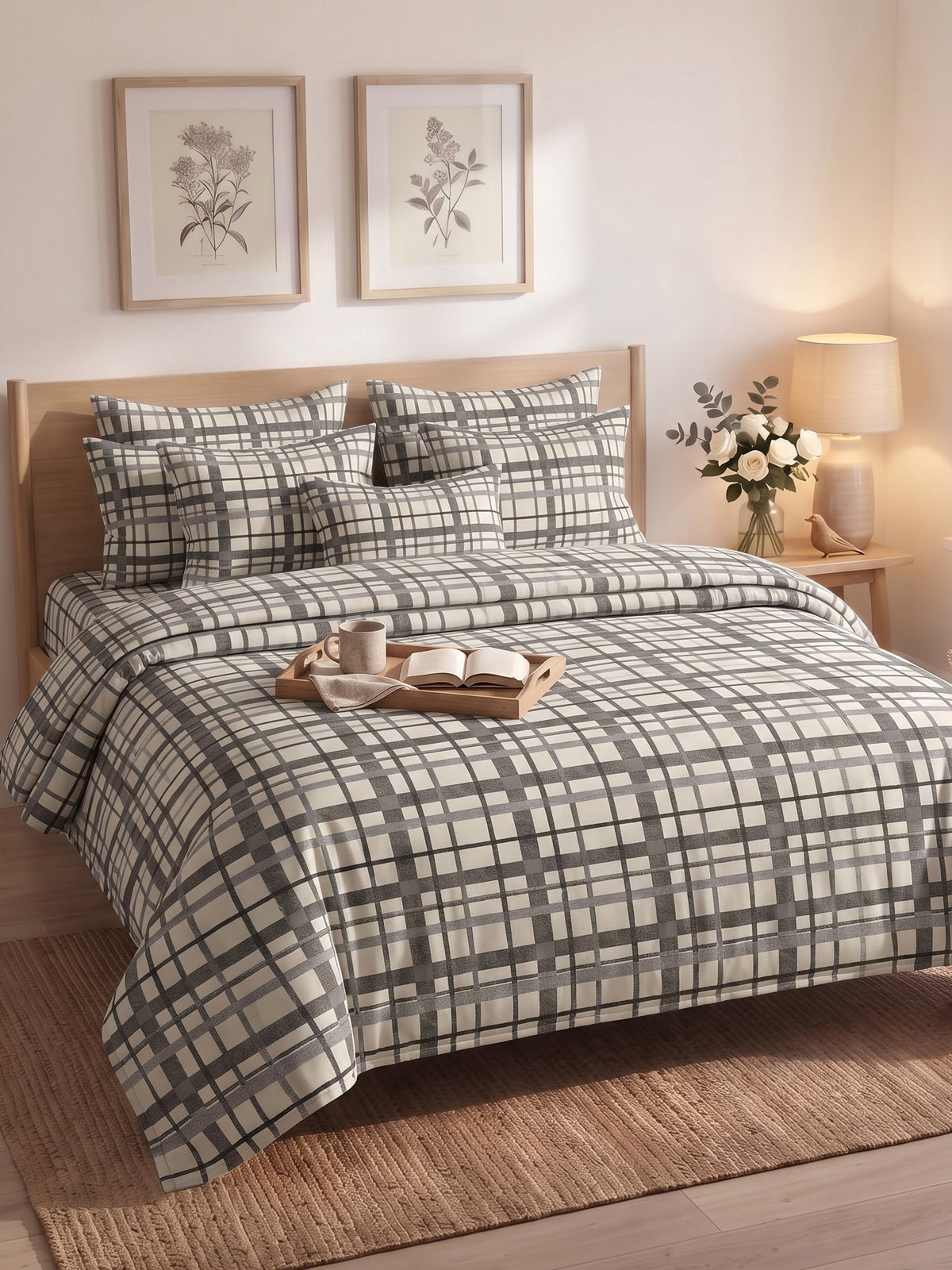 Everyday Dohar Set 180TC Printed 100% Cotton - King Size