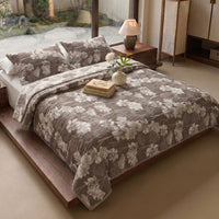 Egyptian Cotton King Bedcover With 2 Pillow Covers And Multipurpose Bag thumbnail 2