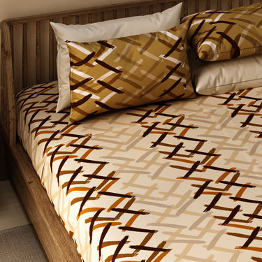 Celebrating India - 200TC Pure Cotton King Size Bedsheet