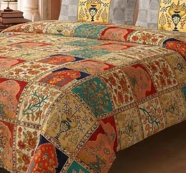 Heritage 200TC Natura Soft Bedsheet Set With 2 Matching Pillow Covers - King Size