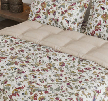 LABHAM - Daylight AC Comforter Bedding Set with Double bedsheet and 2 Pillow Covers - Queen Size (Heathered Grey)
