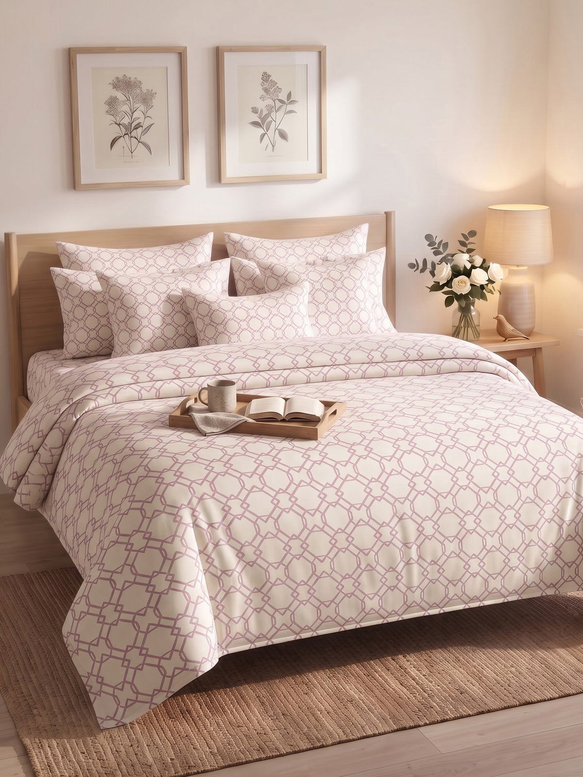 Everyday Dohar Set 180TC Printed 100% Cotton - King Size