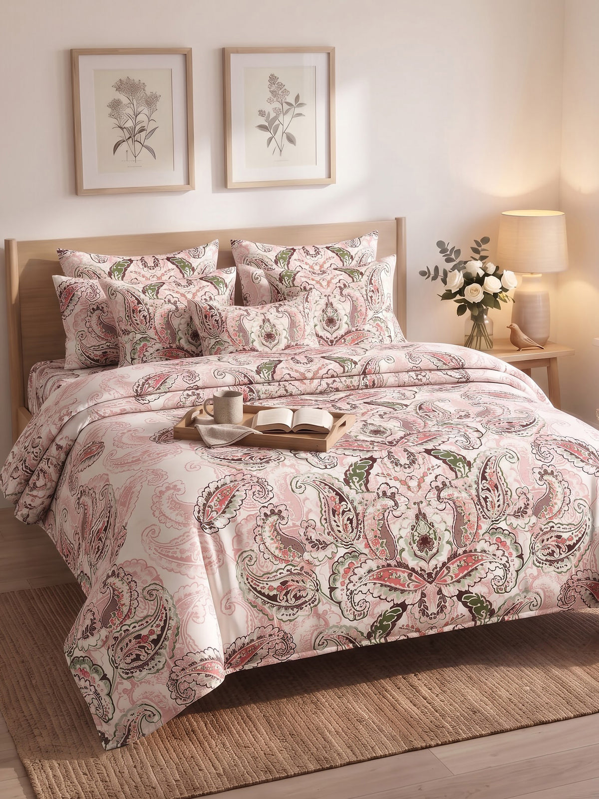 Everyday Dohar Set 180TC Printed 100% Cotton - King Size